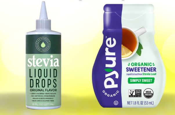 NatriSwet vs. Pyure - A Comparative Review of Stevia Liquid Drops