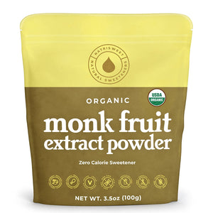 Organic Monk Fruit Extract, 3.5 oz